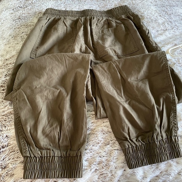 Women's High-Rise Ankle Jogger Pants - A New Day™ size M - army green - Picture 8 of 9